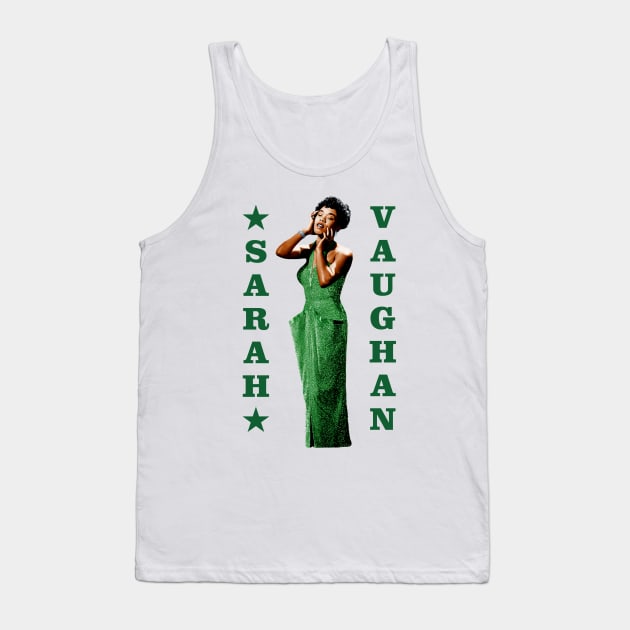 Sarah Vaughan Tank Top by PLAYDIGITAL2020